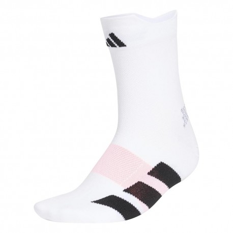 ADIDAS Calze Running Adizero Quarter Bianco Nero