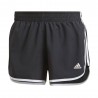 ADIDAS short running m20 nero bianco donna